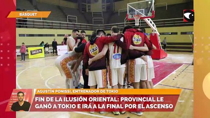 Fin de la ilusión oriental: Provincial le ganó a Tokio e irá a la final por el ascenso