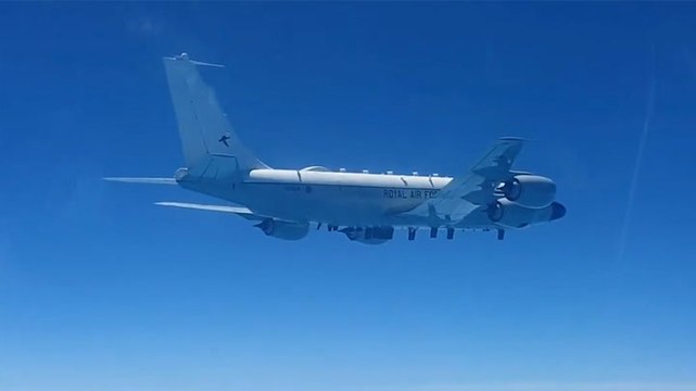 Russia claims two British warplanes spotted near border