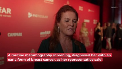 Sarah Ferguson Reveals Cancer Diagnosis