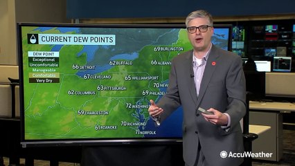 Severe storm risk ramping up from Mid-Atlantic into the Northeast