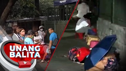 Mga mamimili, magdamag pumila para sa P25/kilo ng bigas sa Kadiwa store | UB