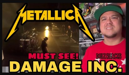 Metallica - Damage Inc Live in Concert REACTION (Daytona Beach FL 2021) First time hearing LIVE