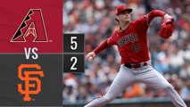 Resúmen D-Backs de Arizona vs Gigantes de San Francisco | MLB 25-06-2023