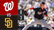 Resúmen Nacionales de Washington vs Padres de San Diego | MLB 25-06-2023