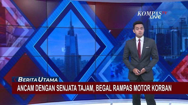 Berkali-kali Ancam Korban dengan Senjata Tajam, Pelaku Begal Ambil Paksa Motor!
