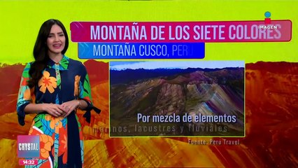 La montaña de los siete colores en Perú