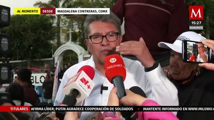 Presentar denuncias no sirve para la unidad interna: Ricardo Monreal