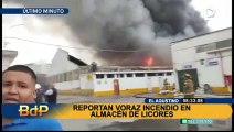 Incendio en El Agustino: reportan siniestro de grandes proporciones en fábrica
