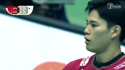 Yuji Nishida Destroys Canada with 6 Aces in a Row - World Cup 2019
