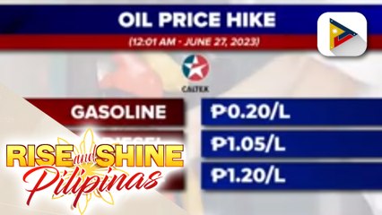 Oil price hike, epektibo ngayong Martes; LPG, may bawas-presyo