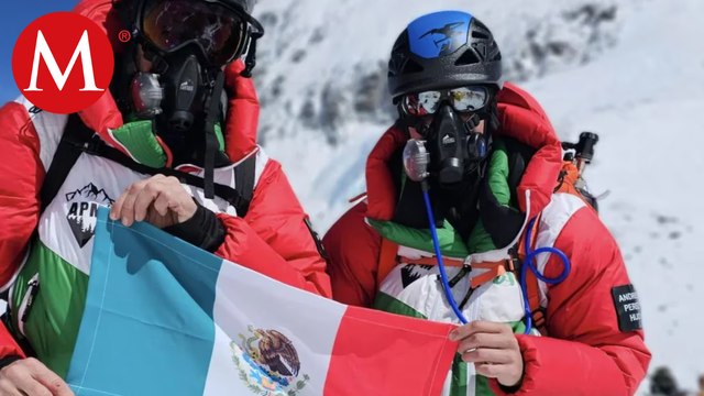 Andrés Pérez Martínez y Andrés Pérez Maillard, padre e hijo que escalaron juntos el Everest