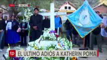 Mecapaca llora la muerte de Katherin, la joven que fue hallada muerta en una fosa en La Paz