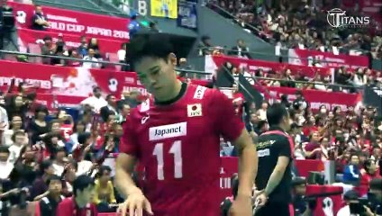 Yuji Nishida Destroys Canada with 6 Aces in a Row - World Cup 2019