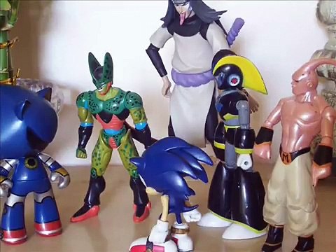 Sonic Stop Motion Adventures Episode 5 Sonic Meets DBZ Meets Naruto Meets Megaman