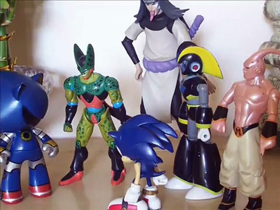 Sonic Stop Motion Adventures Episode 5 Sonic Meets DBZ Meets Naruto Meets Megaman