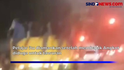 Bajak Angkot Diduga Untuk Tawuran, Puluhan Pelajar Diamankan di Duren Sawit