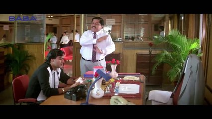 तेरा बाप बहुत कमीना है पढ़ के हस्ताक्षर करो _ जॉनी लीवर अजय देवगन और आमिर खा