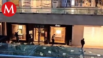 En plaza Antara se suscita un asalto a una tienda de joyería en CdMx