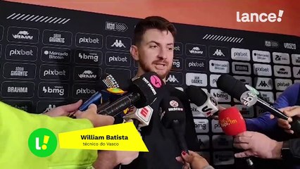 William Batista - técnico do Vasco