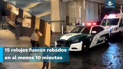 Joyería asaltada en Plaza Antara ya había sido robada en 2017