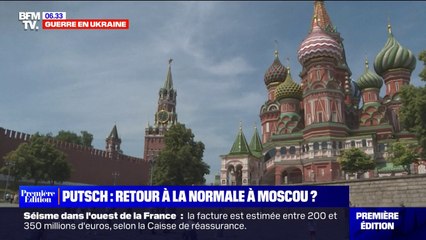 Après la tentative de putsch, les autorités russes s'efforcent de donner un sentiment de normalité dans les rues de Moscou