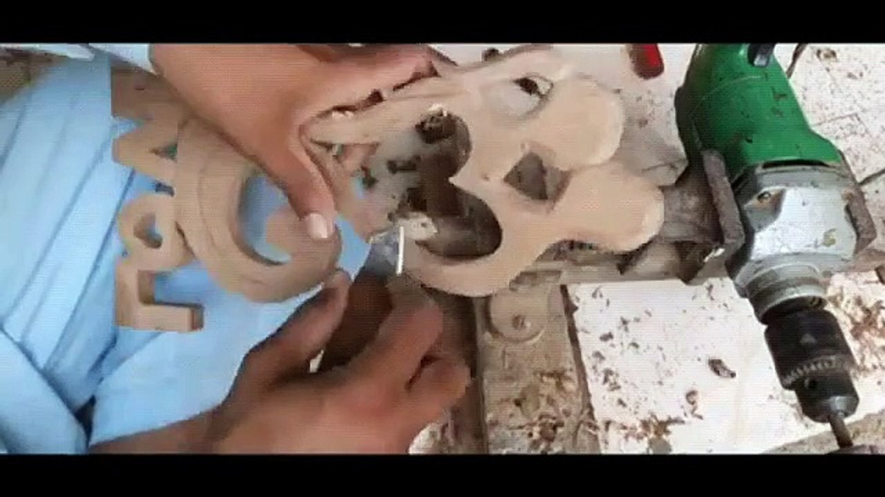 Wooden art Night Lamp Ideal for  Lamp Ideal Ek Dil Do Jaan