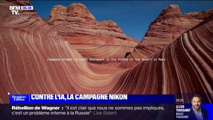 "Intelligence naturelle"; la campagne de Nikon en opposition à l'intelligence artificielle