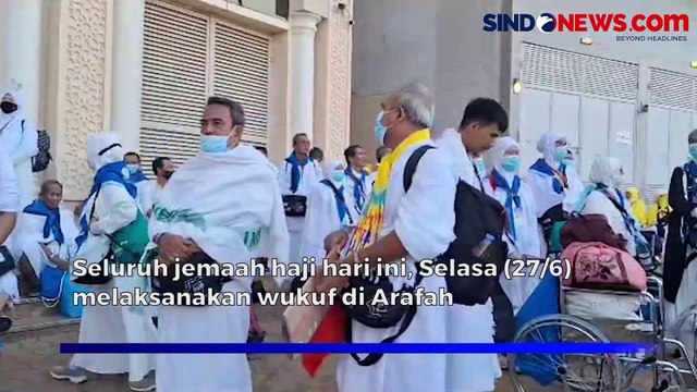 Puncak Haji, Hari Ini Jemaah Laksanakan Wukuf di Arafah
