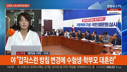 Video herunterladen: 여야, '수능 출제 방침' 충돌…'폭염대책' 민생 행보