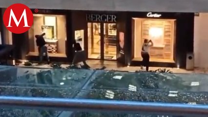 Esta tarde fue asaltada una joyería en Plaza Antara