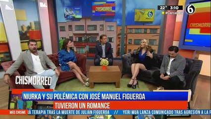 "Es un narcisista": Niurka revela su romance con José Manuel Figueroa