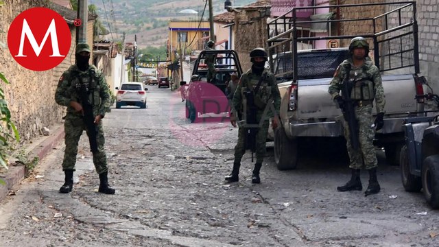 Guardia Nacional se enfrenta contra civiles armados en Chichihualco, Guerrero