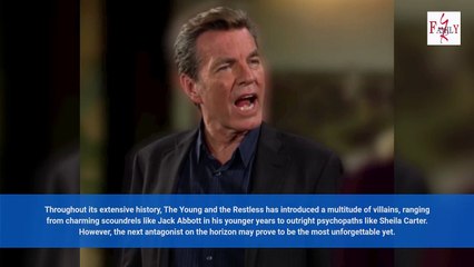 Young and the Restless Next Big Bad Villain Is Already In Town But Nobody Knows