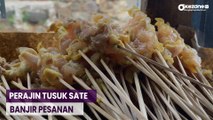 Jelang Iduladha, Perajin Tusuk Sate di Banjarnegara Kebanjiran Pesanan