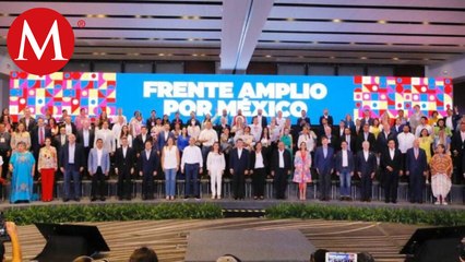 Va por México' anuncia método para elegir a su candidato presidencial 2024