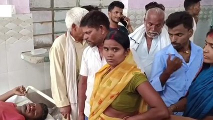 जहानाबाद में करंट प्रवाहित तार के चपेट में आया चाचा-भतीजा, देखिये दर्दनाक हादसा