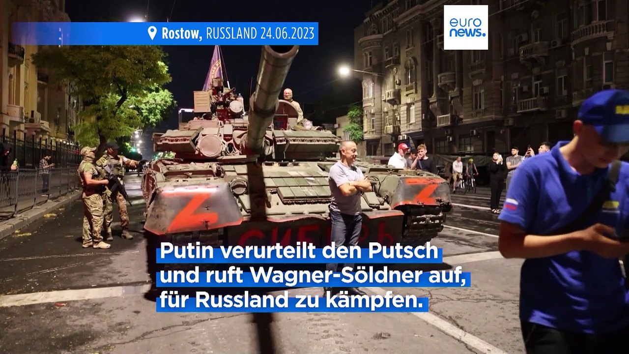 'Wollten kein russisches Blut vergießen': Putin und Prigoschin brechen ihr Schweigen