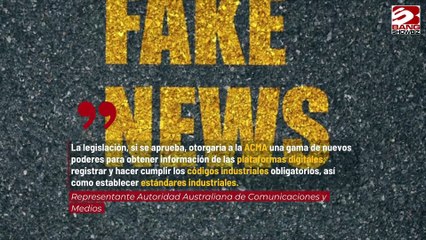 Australia planea multar a las empresas de tecnología por difundir información errónea