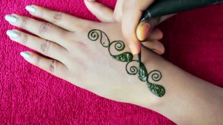 Simple Hand Henna Designs Easy and Beautiful!