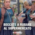 Beccata a rubare al supermercato: ha nascosto tutto nella gonna