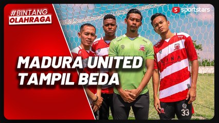 Tampil Beda, Madura United Beri Garis Diagonal pada Corak Tradisional Merah Putih