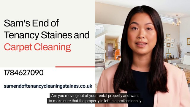 Sam's End of Tenancy Staines and Carpet Cleaning