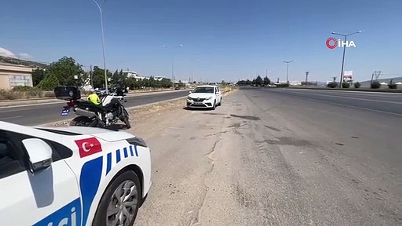 Kahramanmaraş'ta kırmızı ışık denetimi