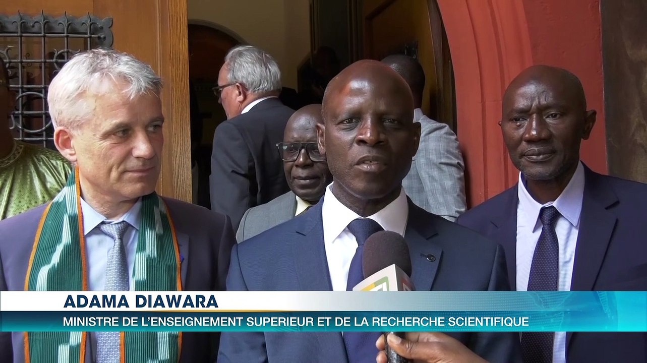 Le ministre de l’Enseignement supérieur Adama Diawara et le FONSTI en mission d'imprégnation en Suisse