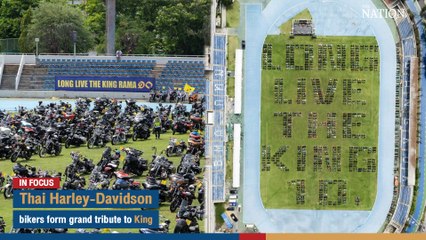 Thai Harley-Davidson bikers form grand tribute to King | The Nation