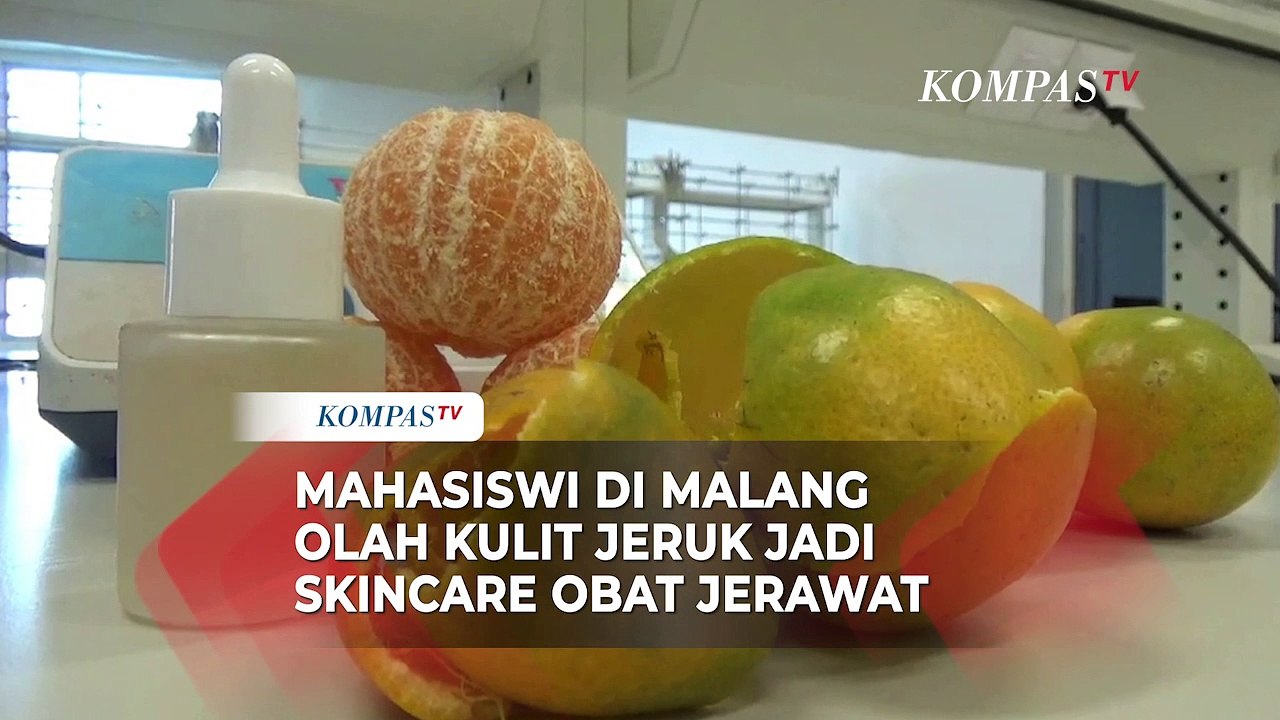 Mahasiswi di Malang Racik Kulit Jeruk Jadi Skincare Anti-Jerawat