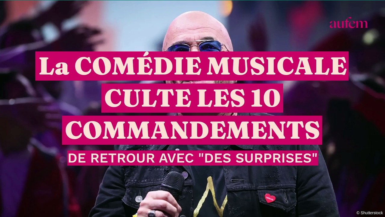 La comédie musicale culte Les 10 Commandements de retour avec "des surprises"