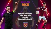 Opta Profile - Declan Rice