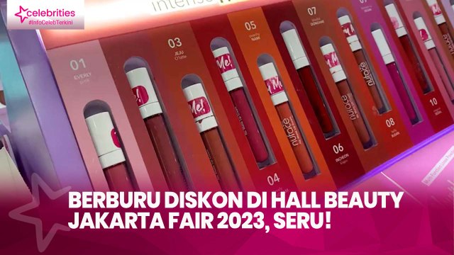 Berburu Diskon di Hall Beauty Jakarta Fair 2023, Seru!