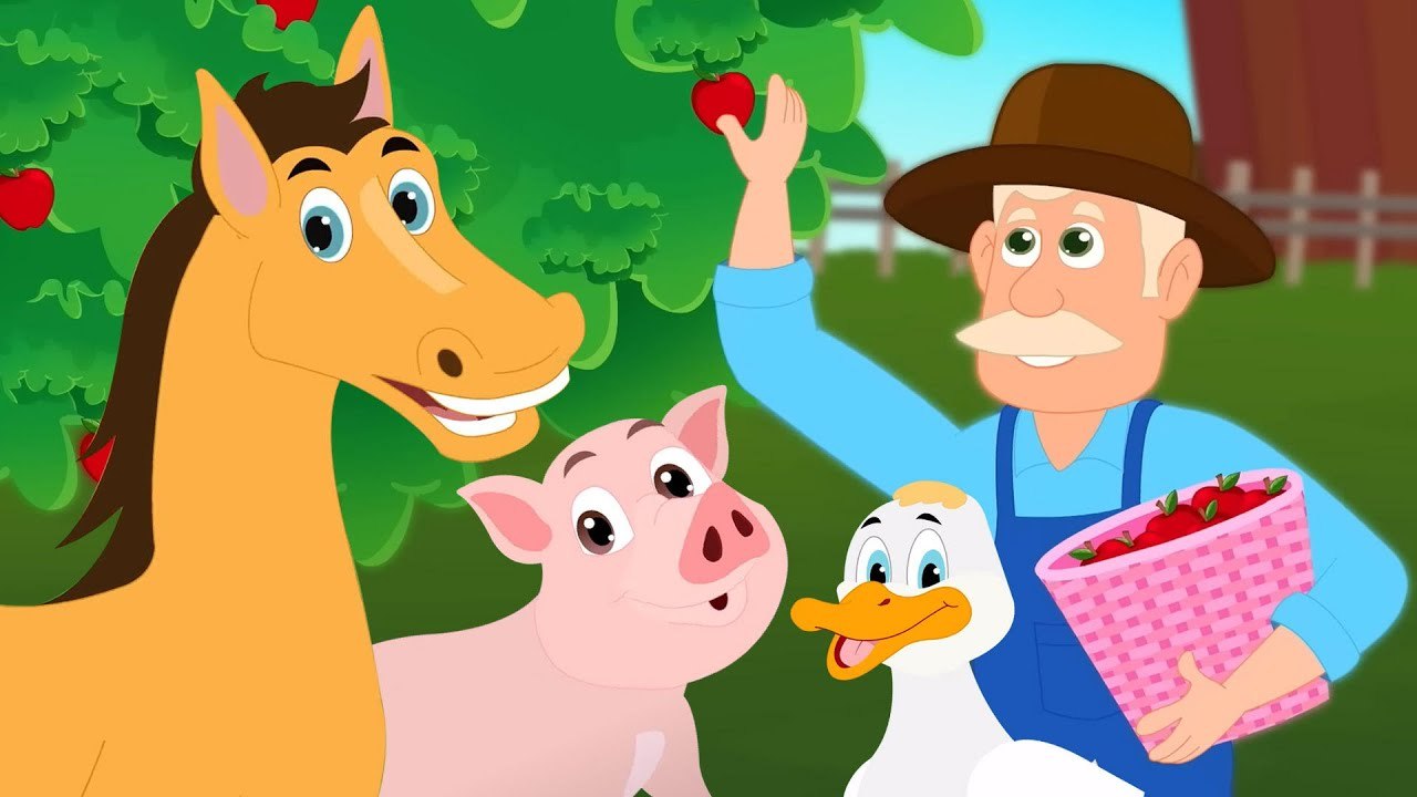 Old Macdonald Had A Farm, Nursery Rhymes for Kids